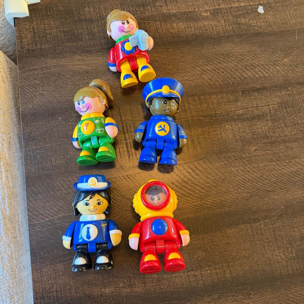 Tolo First Friends 5-Piece Lot Profession Outfits scuba photographer pilot